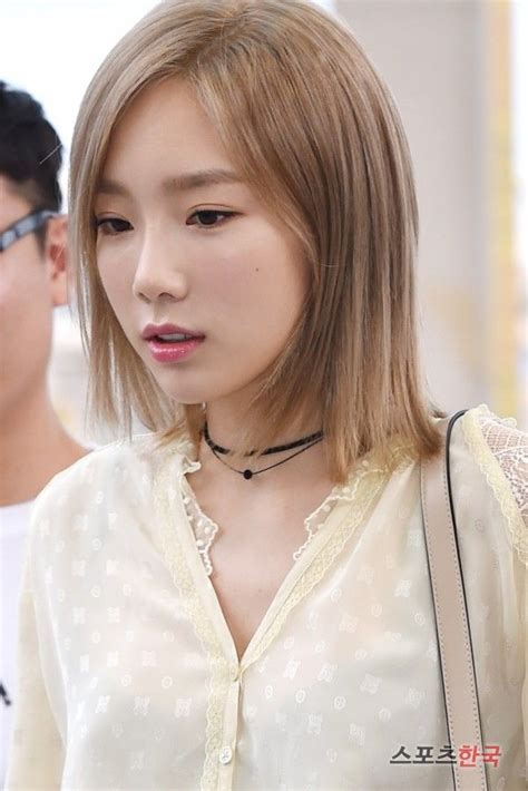 taeyeon short hair